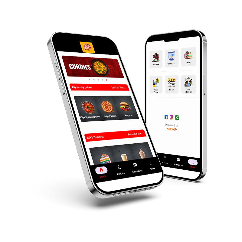 Ally’s Stirling app mockup