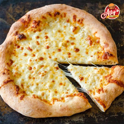 Ally’s Stirling  cheesy pizzas