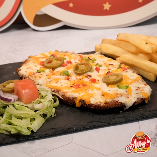 Ally’s Stirling  chicken hotshot parmesan
